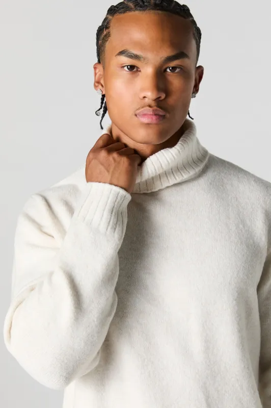 Mossy Knit Turtleneck Sweater sold by Urban Planet