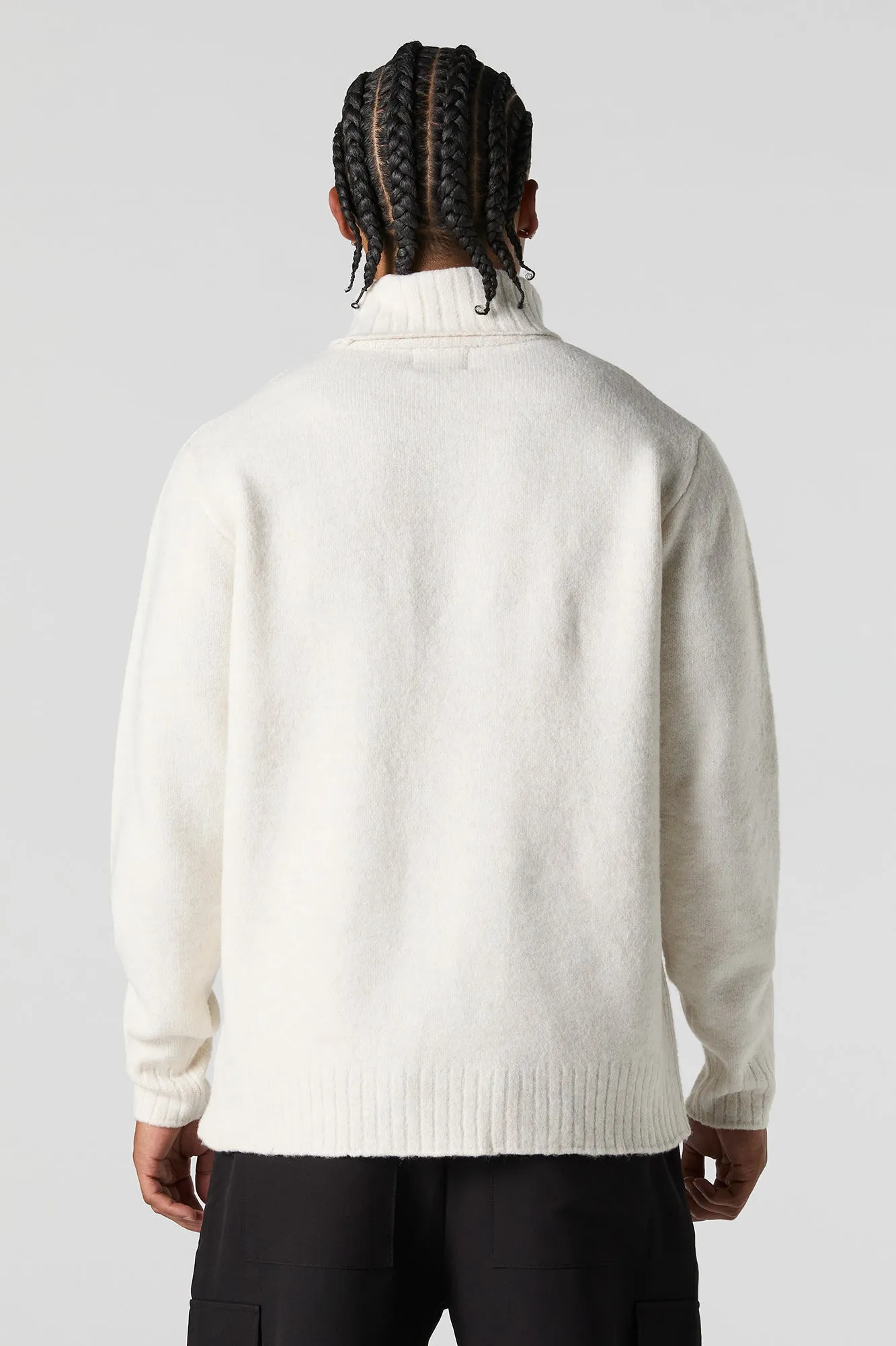 Mossy Knit Turtleneck Sweater sold by Urban Planet product image thumbnail 2