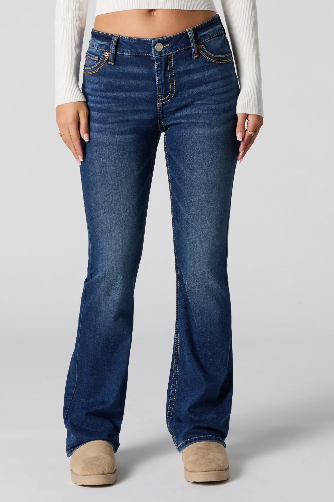 Vintage Wash Bootcut Jean sold by Urban Planet product image thumbnail 2