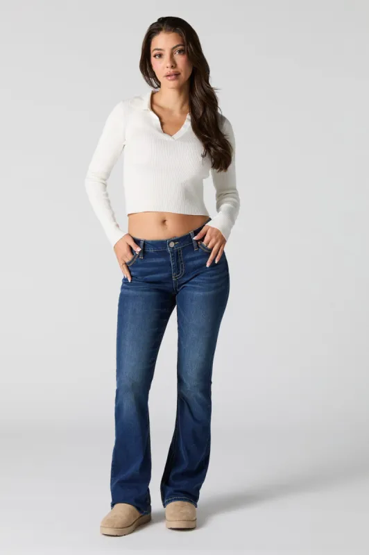 Vintage Wash Bootcut Jean sold by Urban Planet