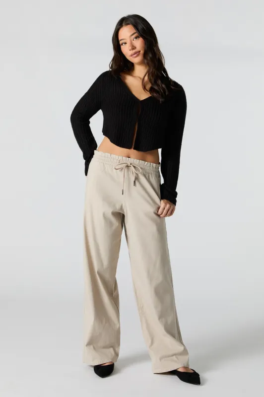 Drawstring Wide Leg Pant sold by Urban Planet