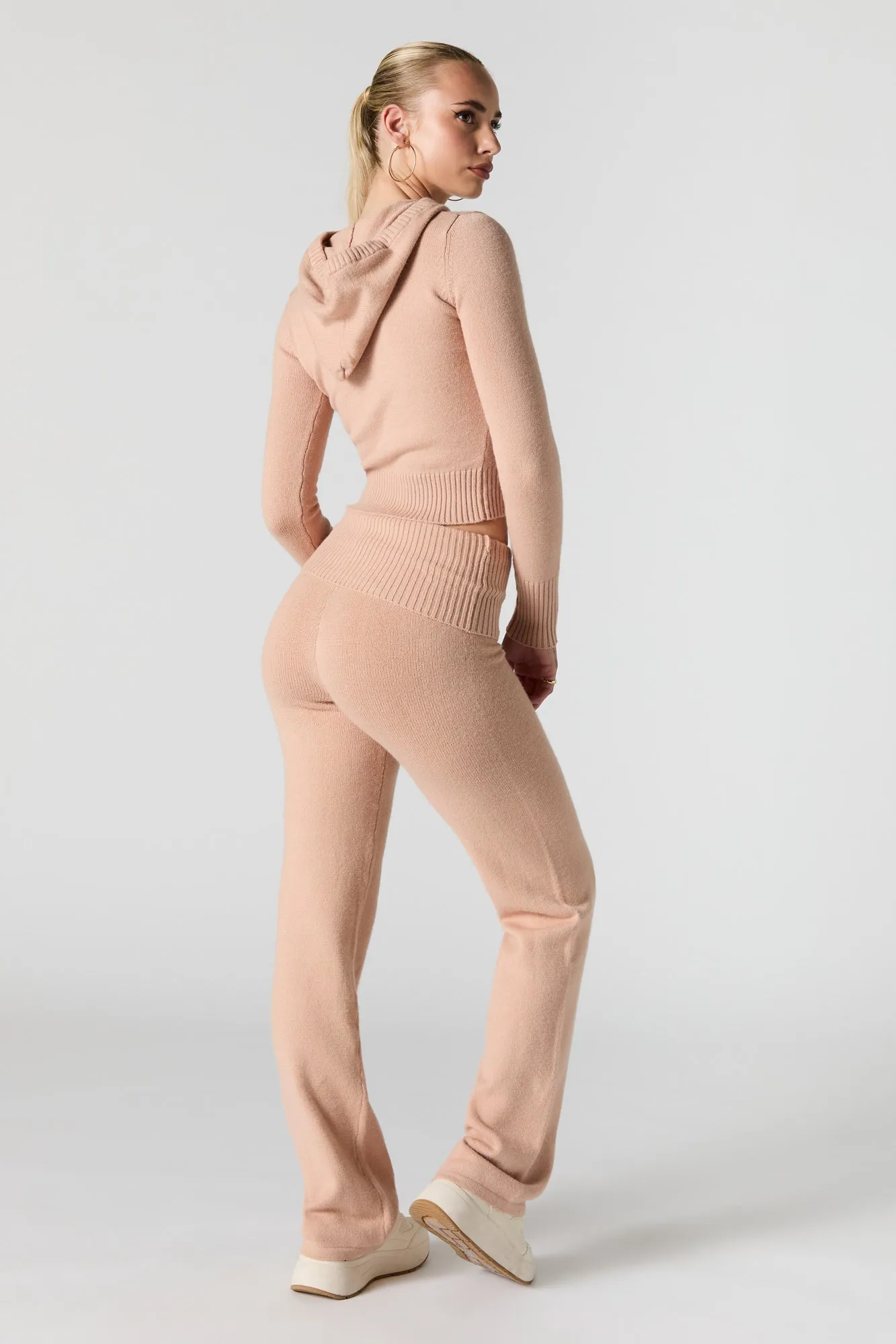 Pantalon en tricot à taille repliée sold by Urban Planet product image thumbnail 3