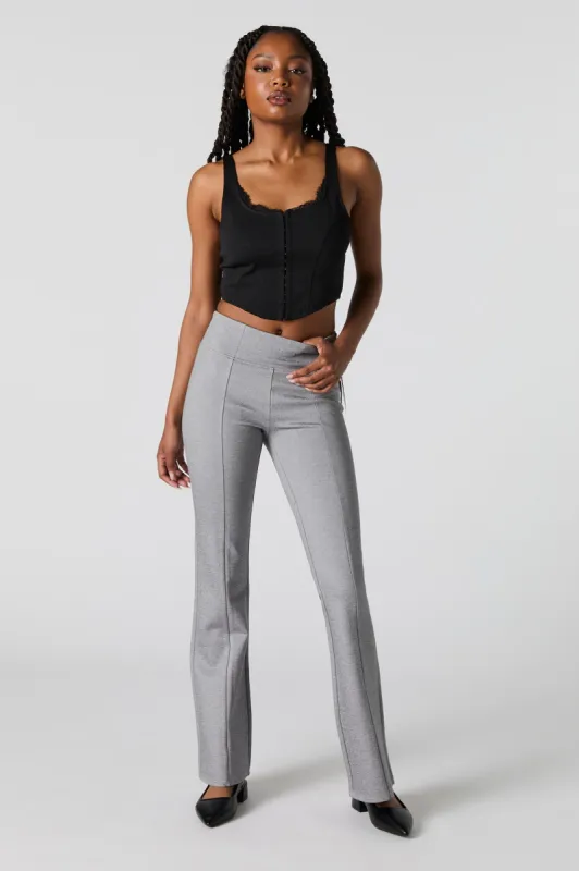 Pantalon habillé à jambe évasée sold by Urban Planet