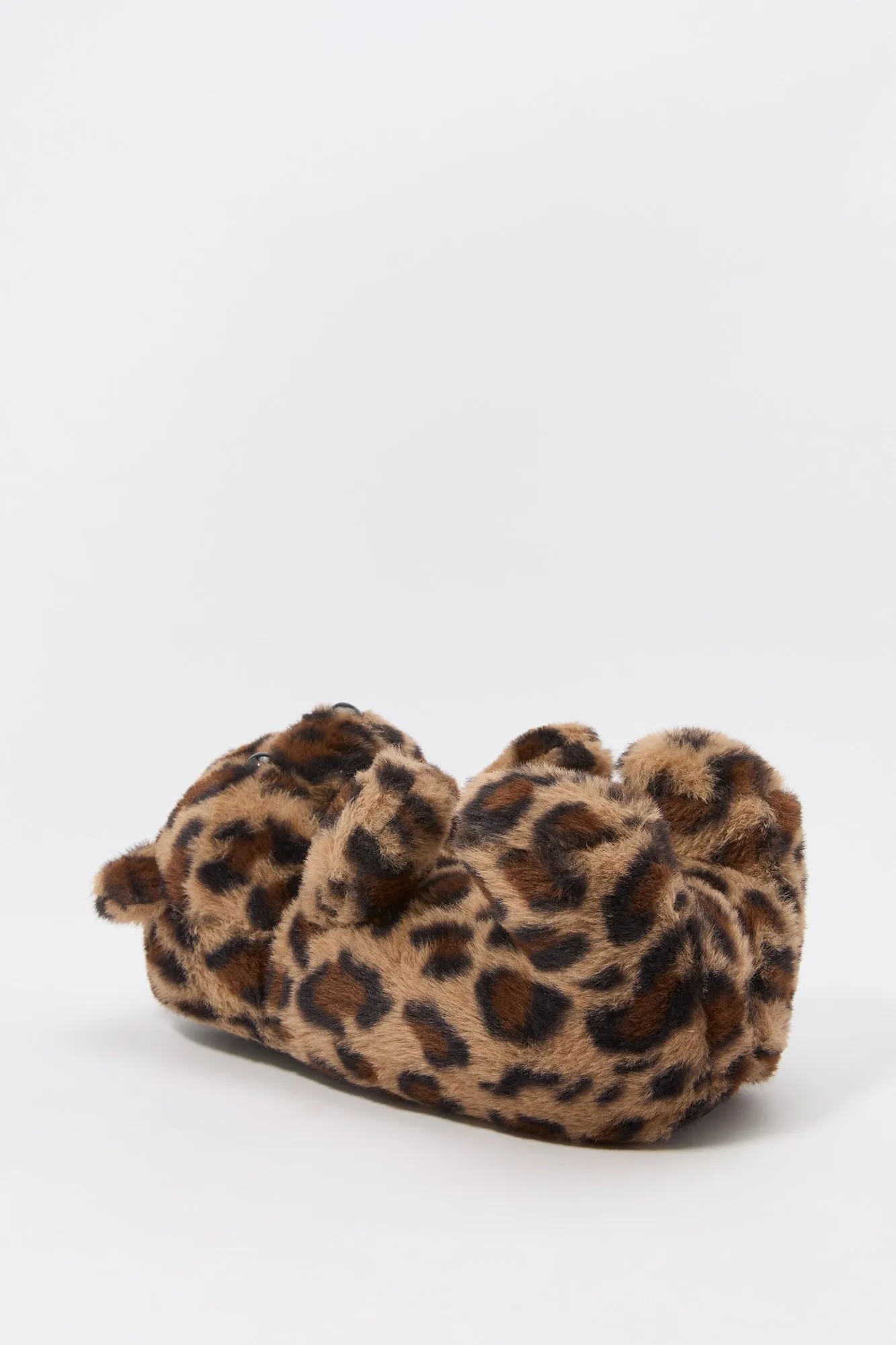 Faux Fur 3D Bear Slippers sold by Urban Planet product image thumbnail 3