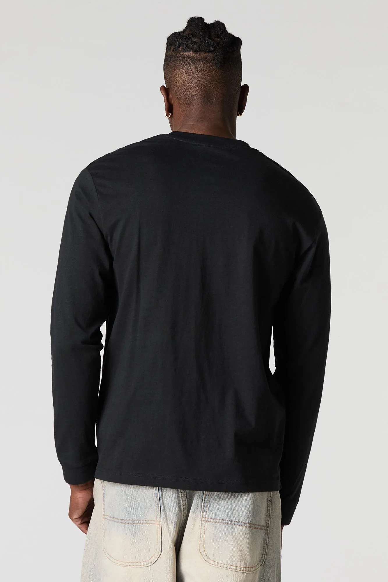 Chest Pocket Long Sleeve Top sold by Urban Planet product image thumbnail 5