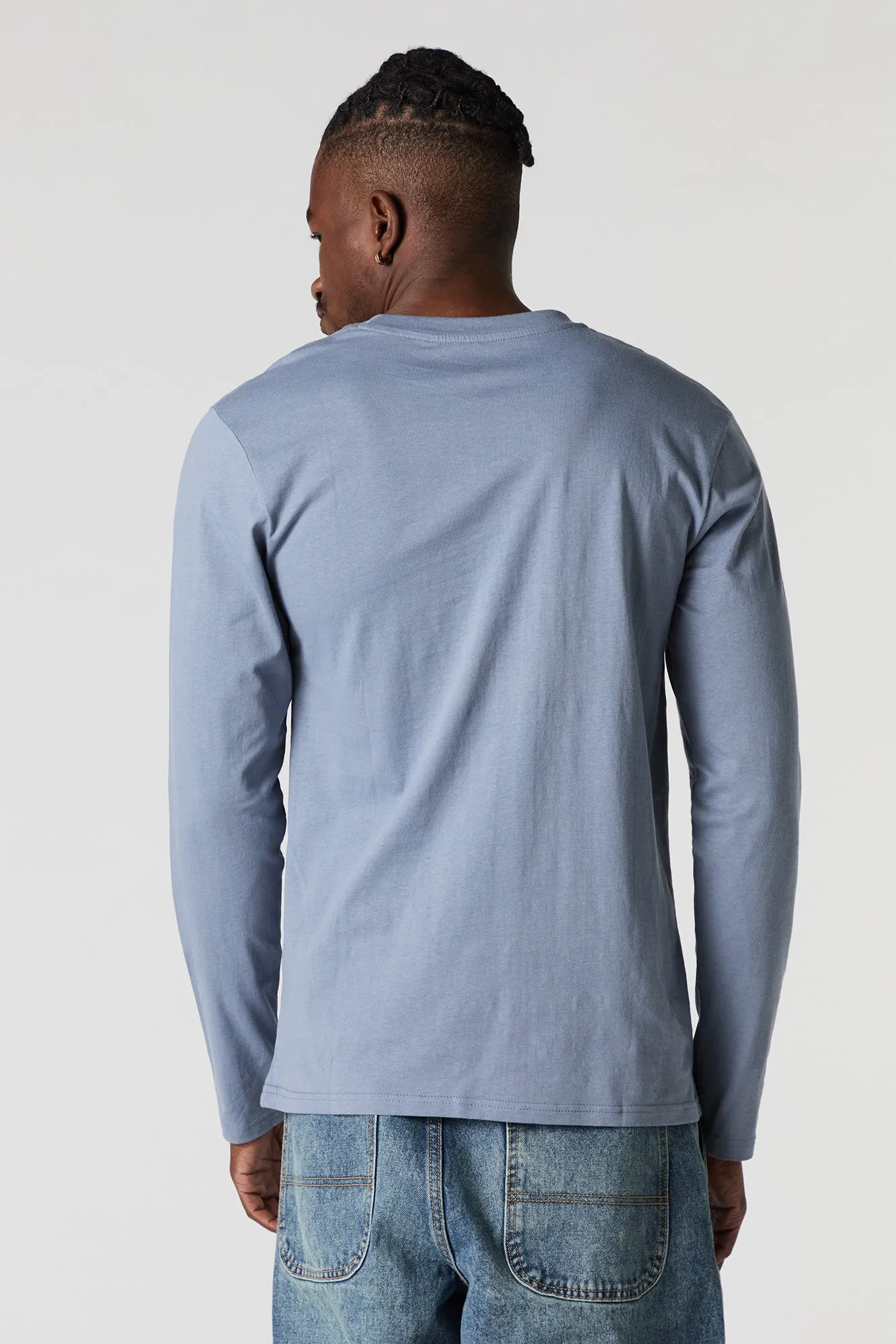 Solid Long Sleeve Top sold by Urban Planet product image thumbnail 2