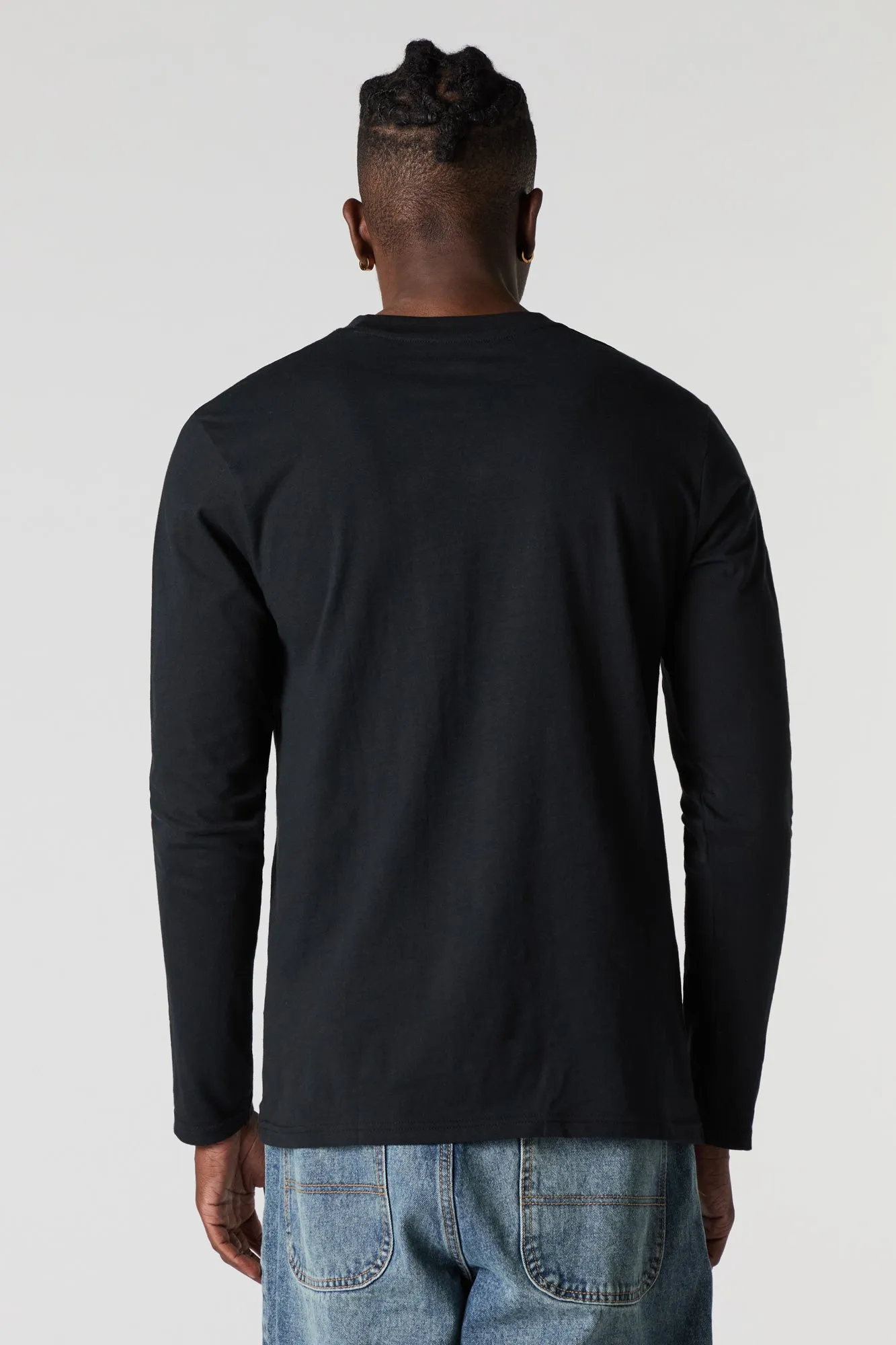 Solid Long Sleeve Top sold by Urban Planet product image thumbnail 5