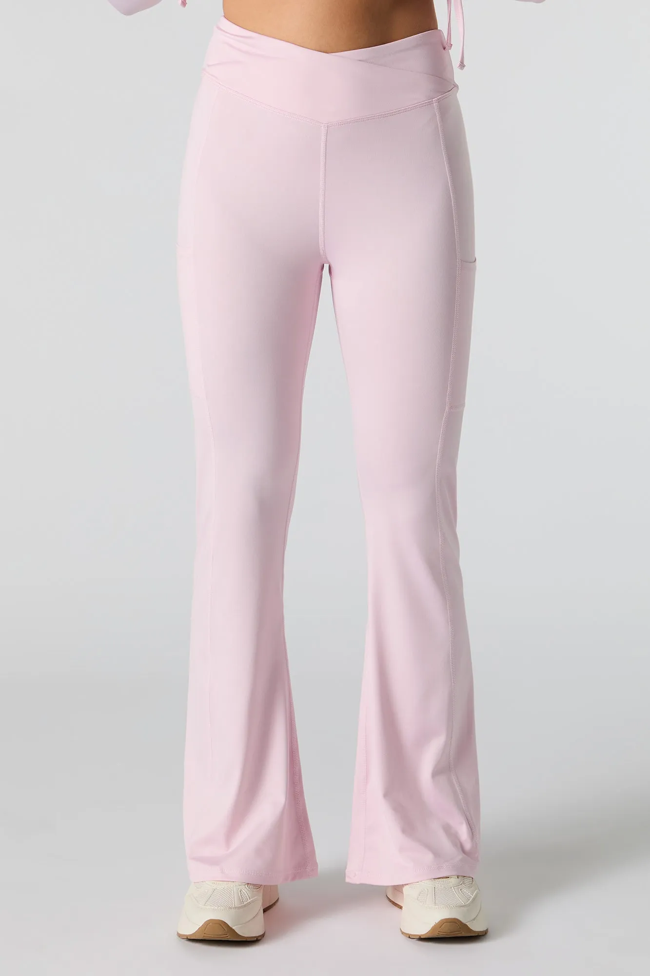 Active Criss Cross Waist Flare Pant sold by Urban Planet product image thumbnail 2