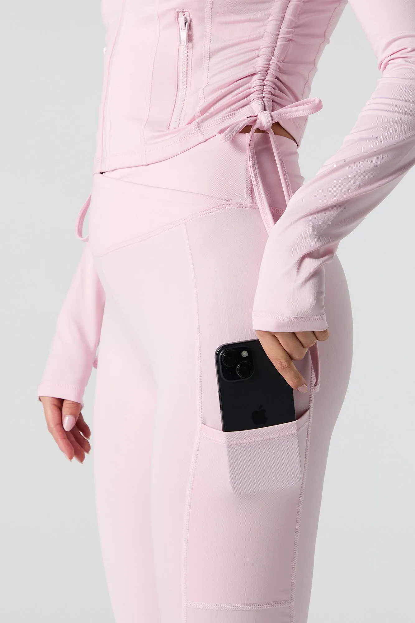 Active Criss Cross Waist Flare Pant sold by Urban Planet product image thumbnail 4