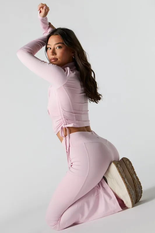 Pantalon Active à jambe évasée avec bande de taille croisée sold by Urban Planet