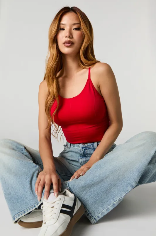 Camisole sans couture avec surpiqûres et bonnets intégrés sold by Urban Planet