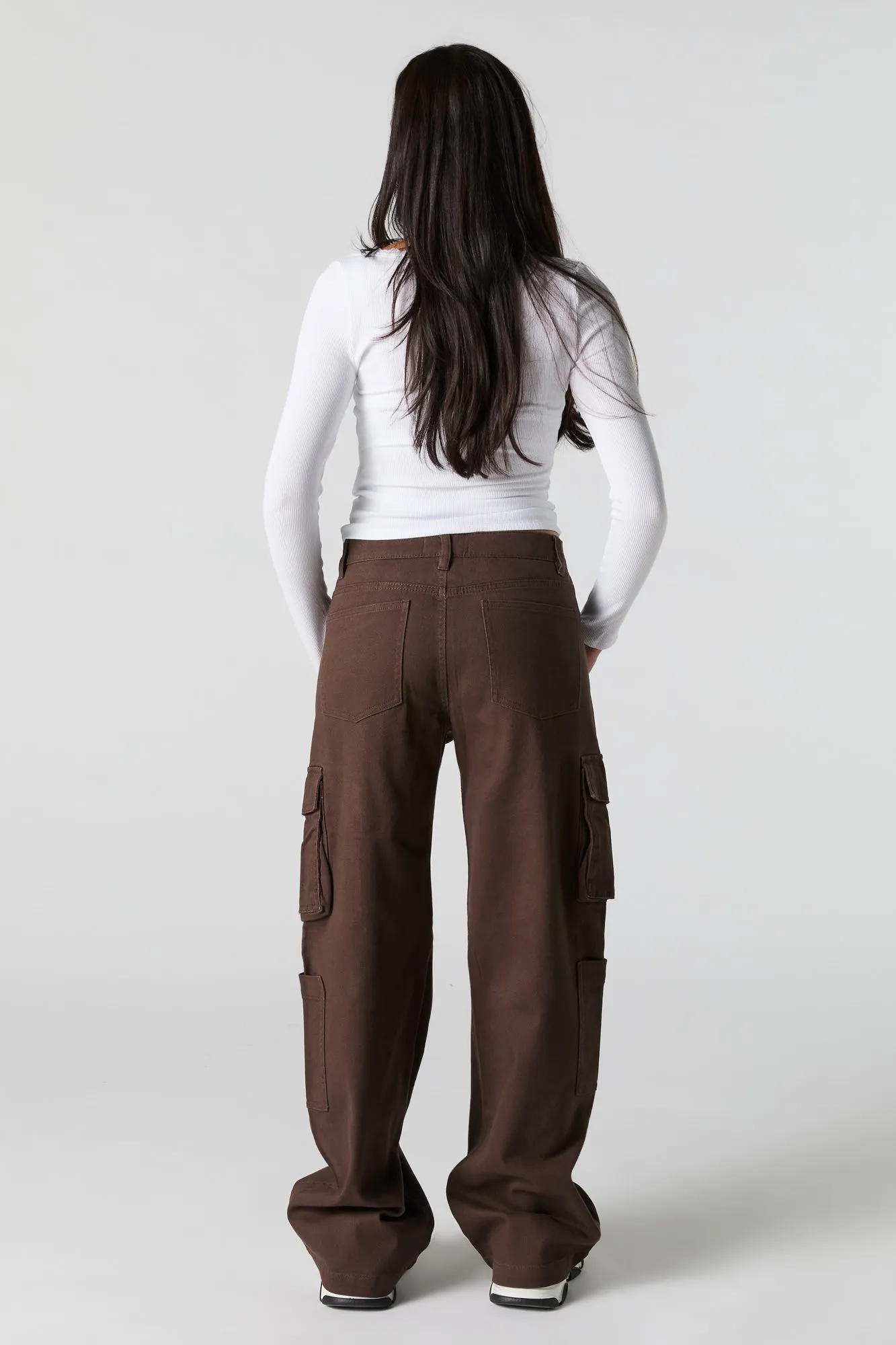 Pantalon cargo baggy à multiples poches sold by Urban Planet product image thumbnail 3