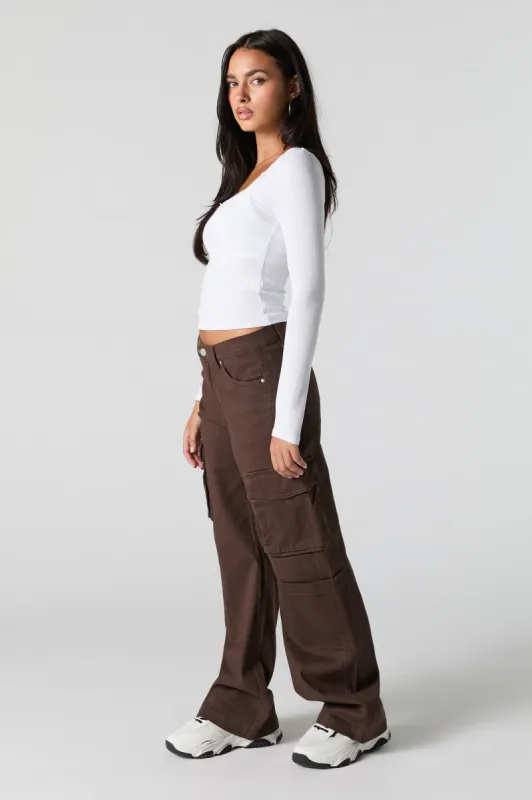 Pantalon cargo baggy à multiples poches sold by Urban Planet
