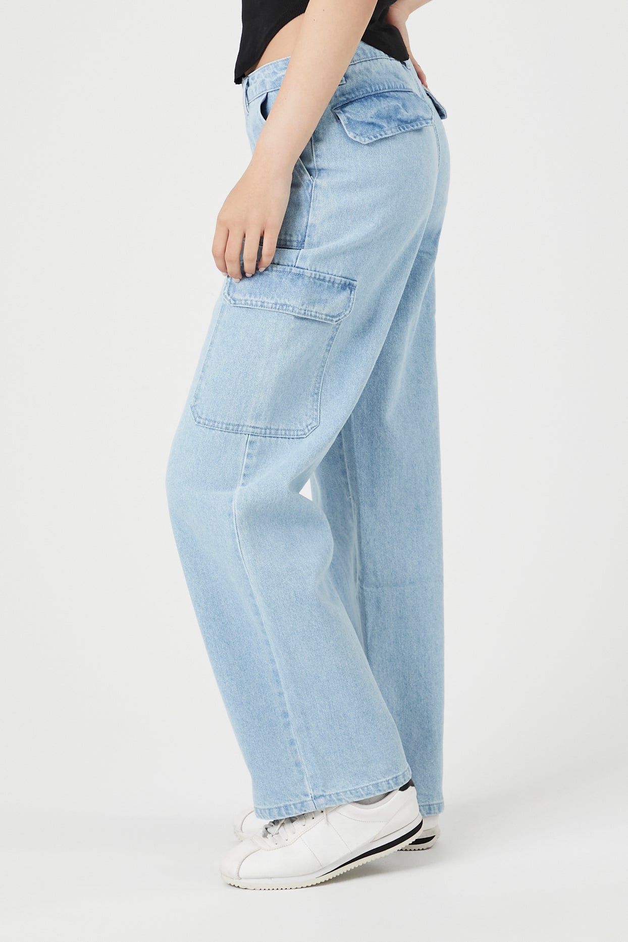 Wide Leg Cargo Jean sold by Urban Planet product image thumbnail 3