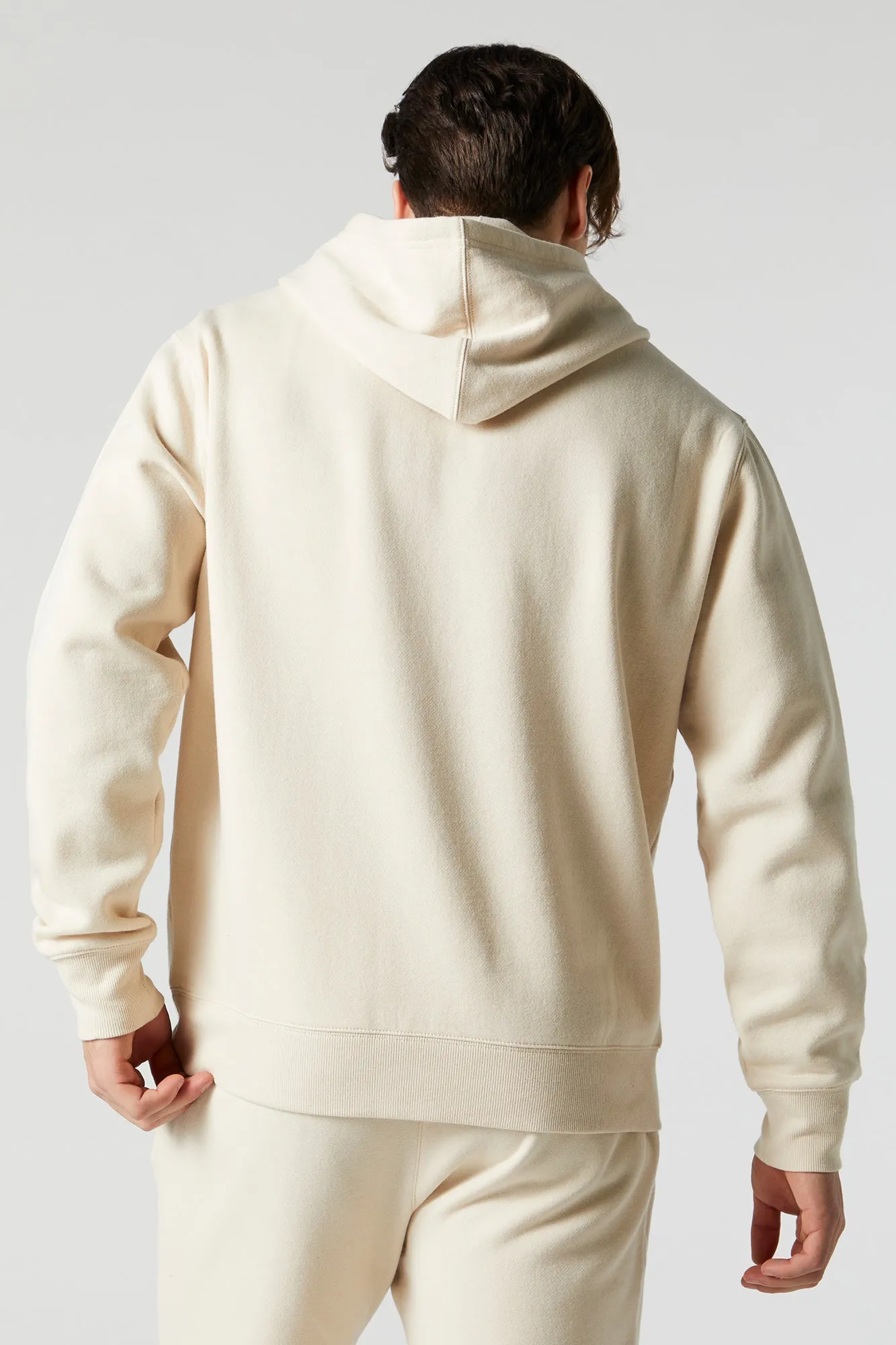 Hapuna Beach Embroidered Fleece Hoodie sold by Urban Planet product image thumbnail 2
