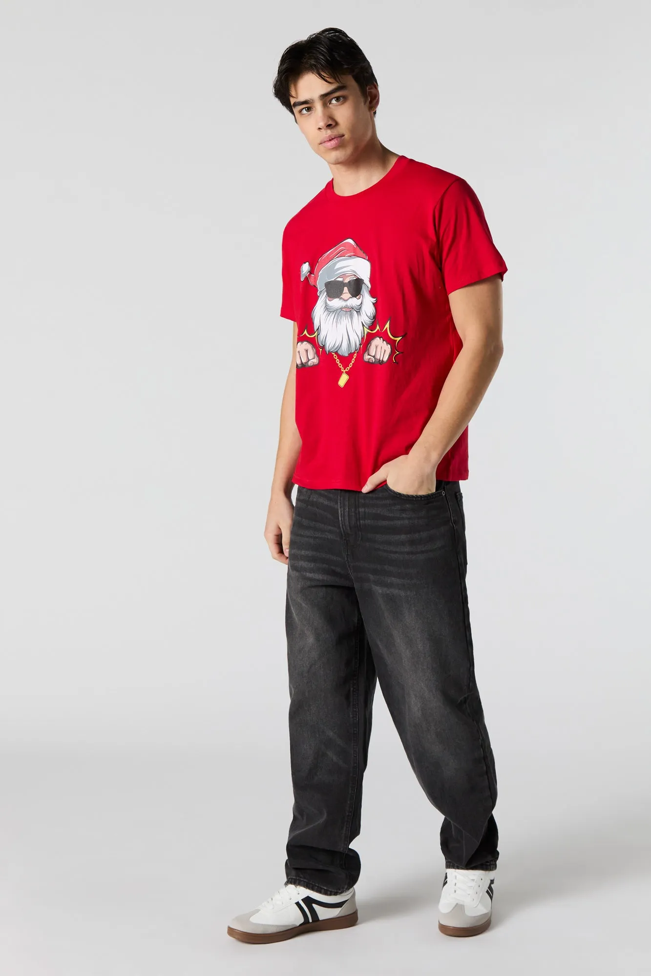 Christmas Graphic T-Shirt sold by Urban Planet product image thumbnail 3