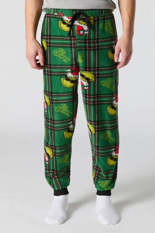 The Grinch Plush Pajama Jogger sold by Urban Planet