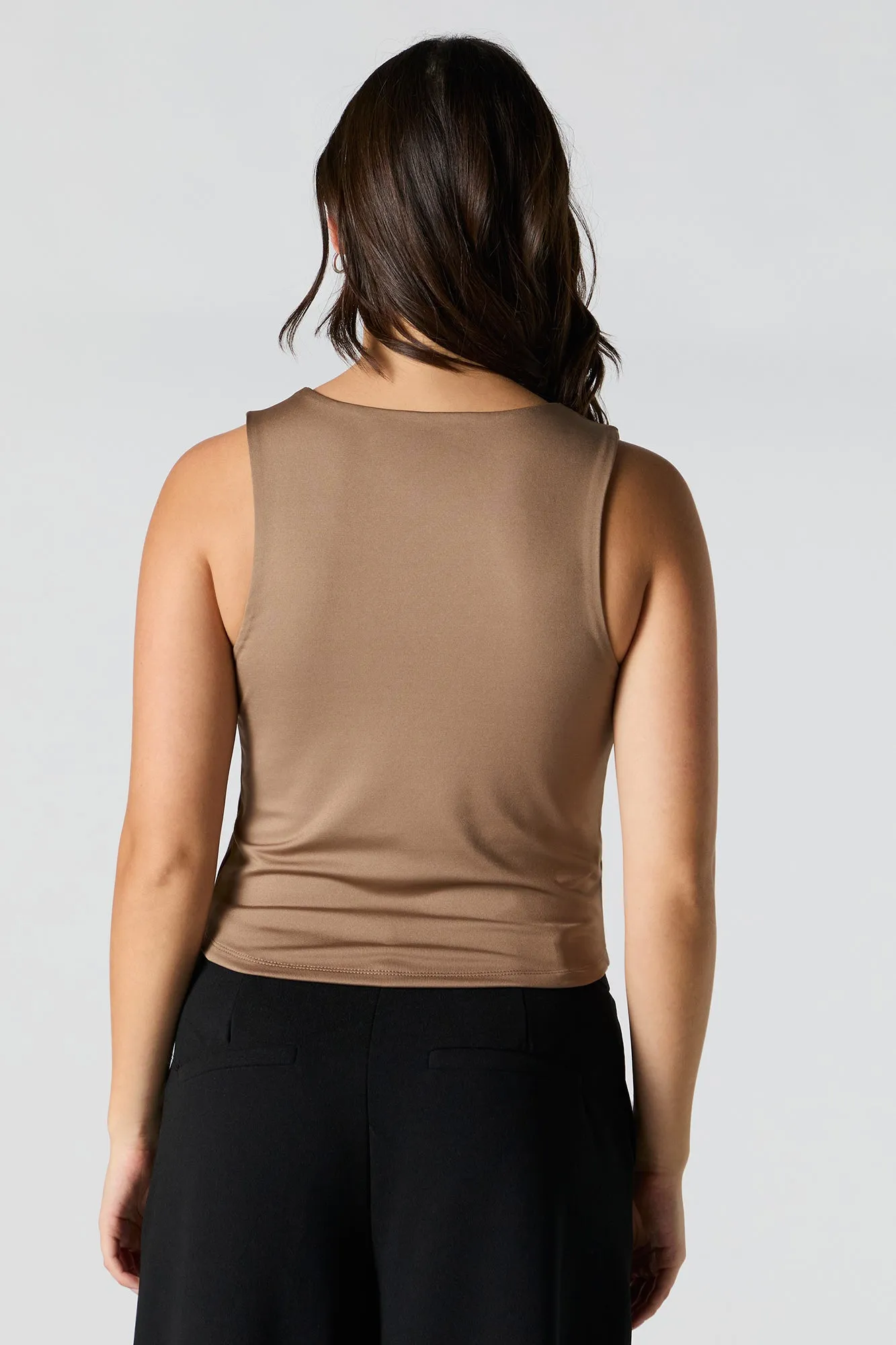 Contour Square Neck Tank sold by Urban Planet product image thumbnail 2
