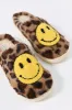 Happy Face Sherpa Slipper sold by Urban Planet