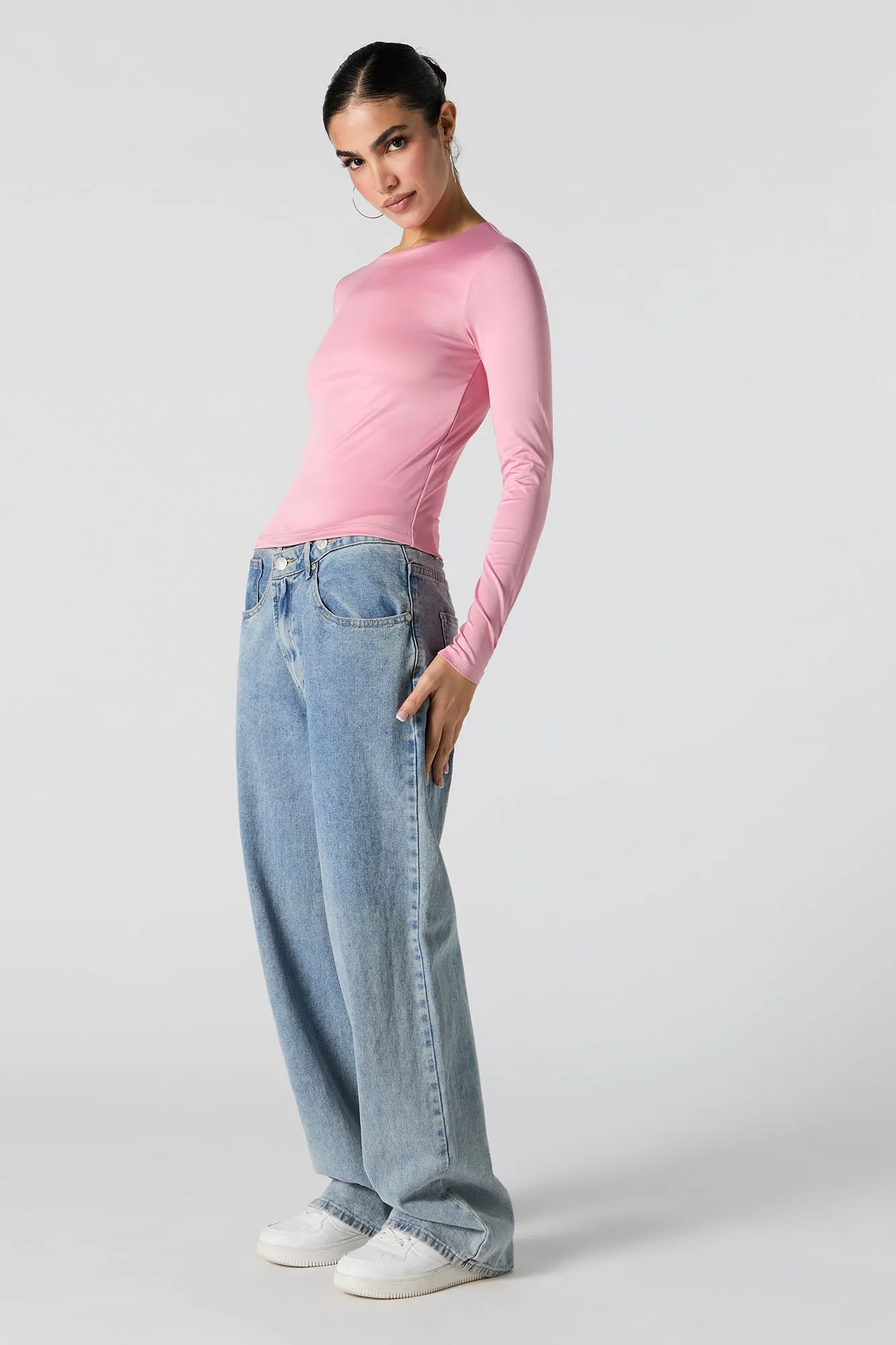 Contour Long Sleeve Top sold by Urban Planet product image thumbnail 3