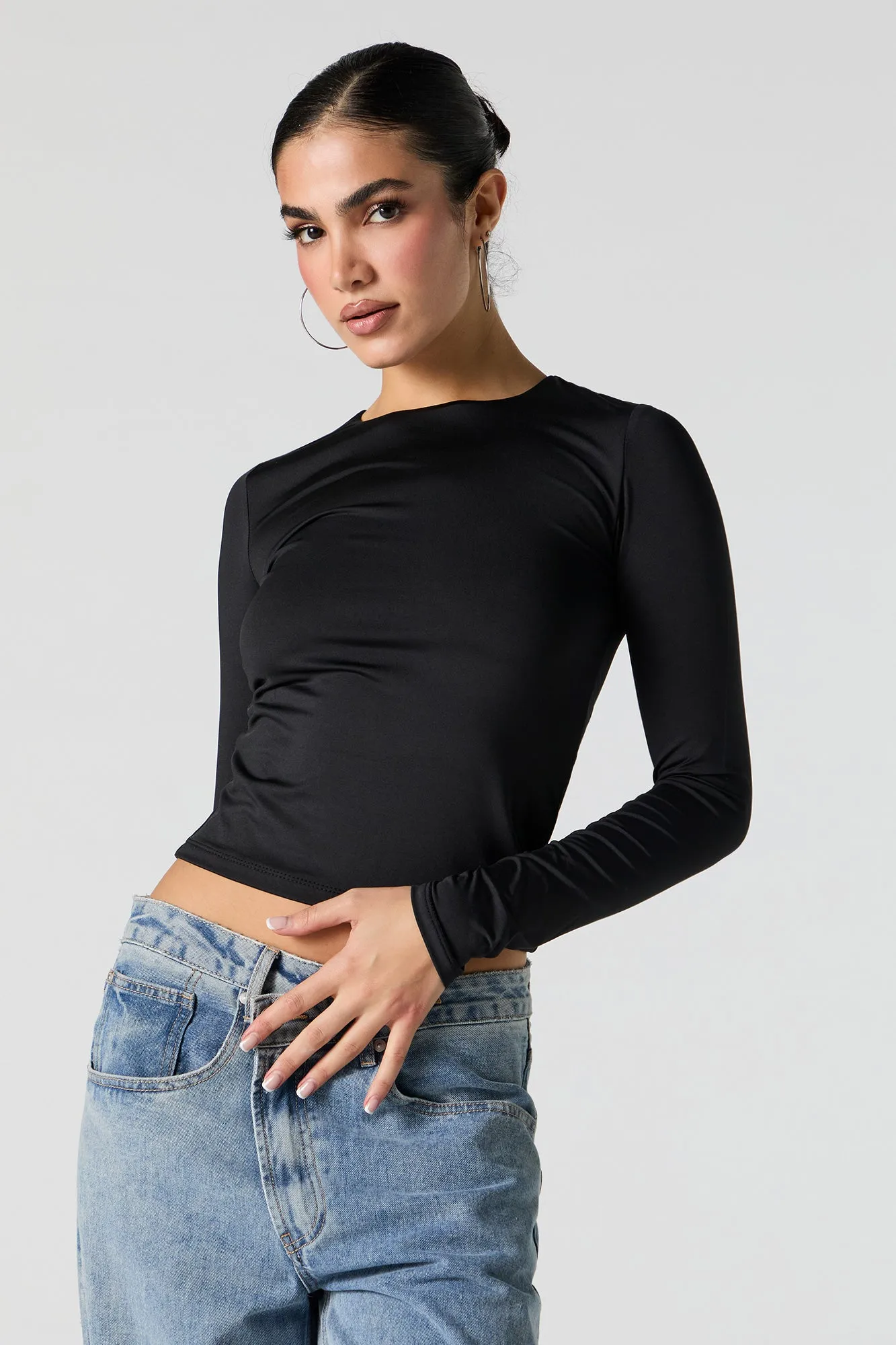 Contour Long Sleeve Top sold by Urban Planet product image thumbnail 4