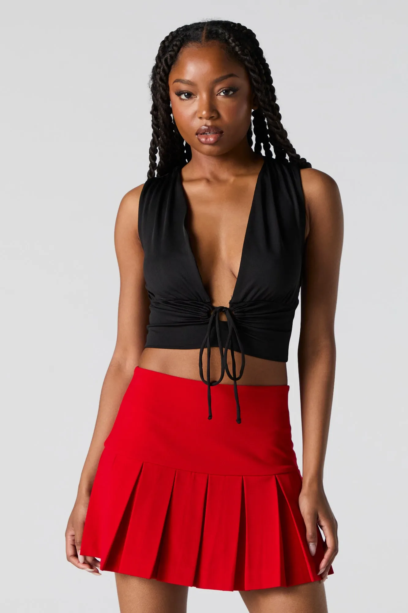Pleated Mini Skort sold by Urban Planet