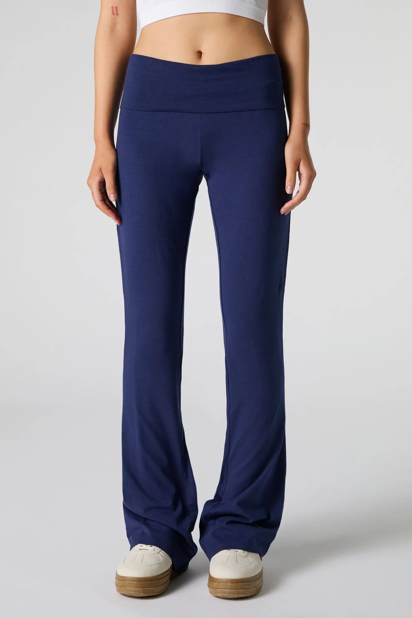 Foldover Flare Pant sold by Urban Planet product image thumbnail 2