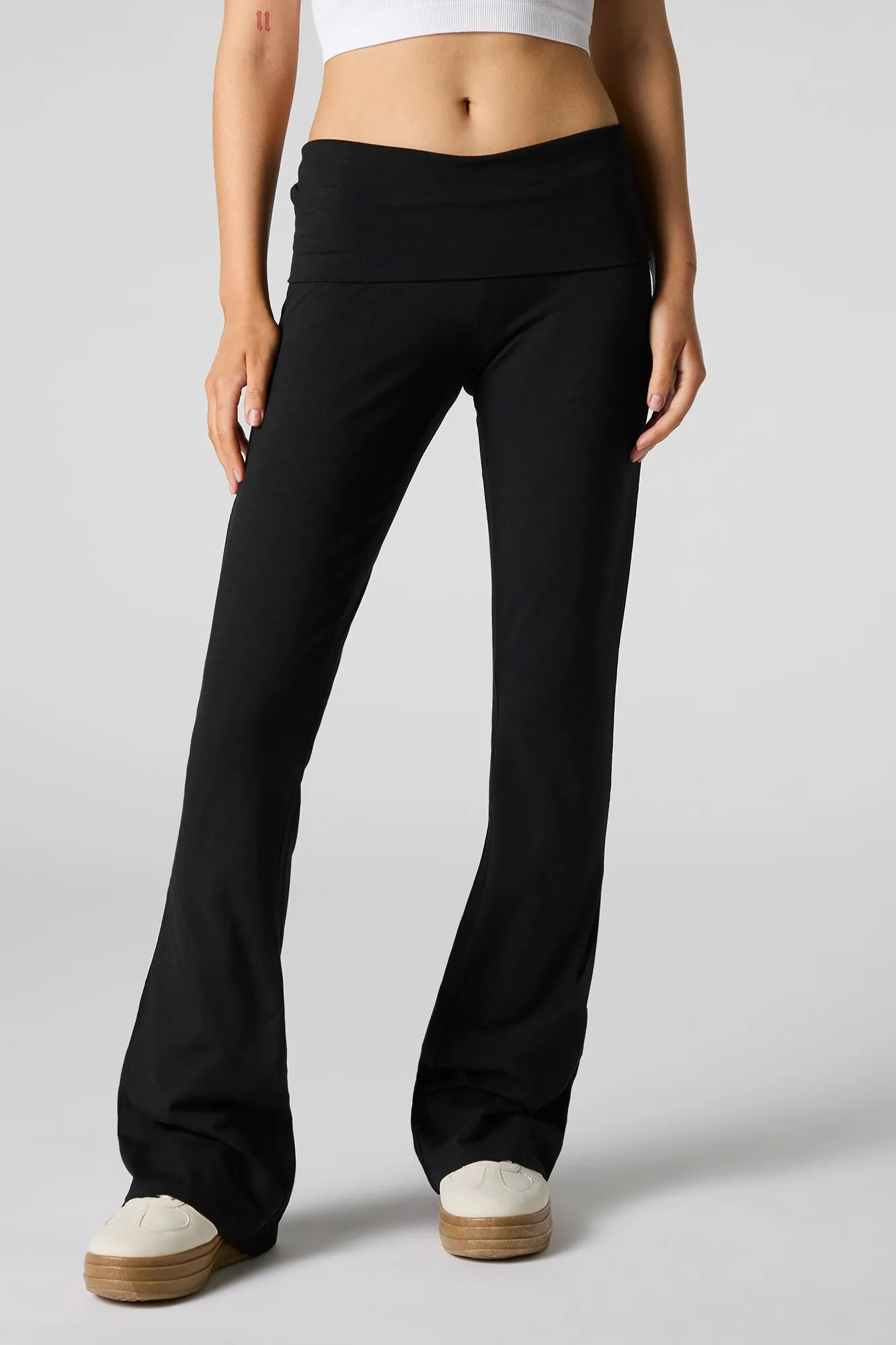 Foldover Flare Pant sold by Urban Planet product image thumbnail 5