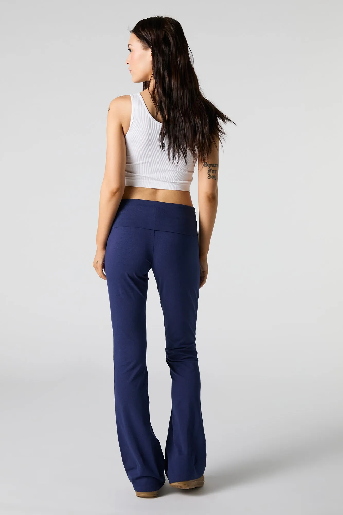 Foldover Flare Pant sold by Urban Planet product image thumbnail 3