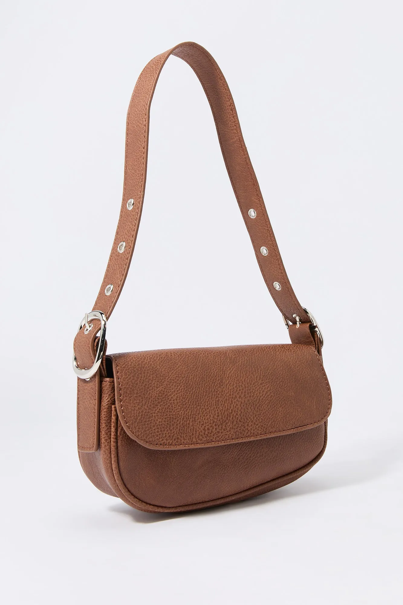 Faux Leather Adjustable Strap Purse sold by Urban Planet product image thumbnail 2