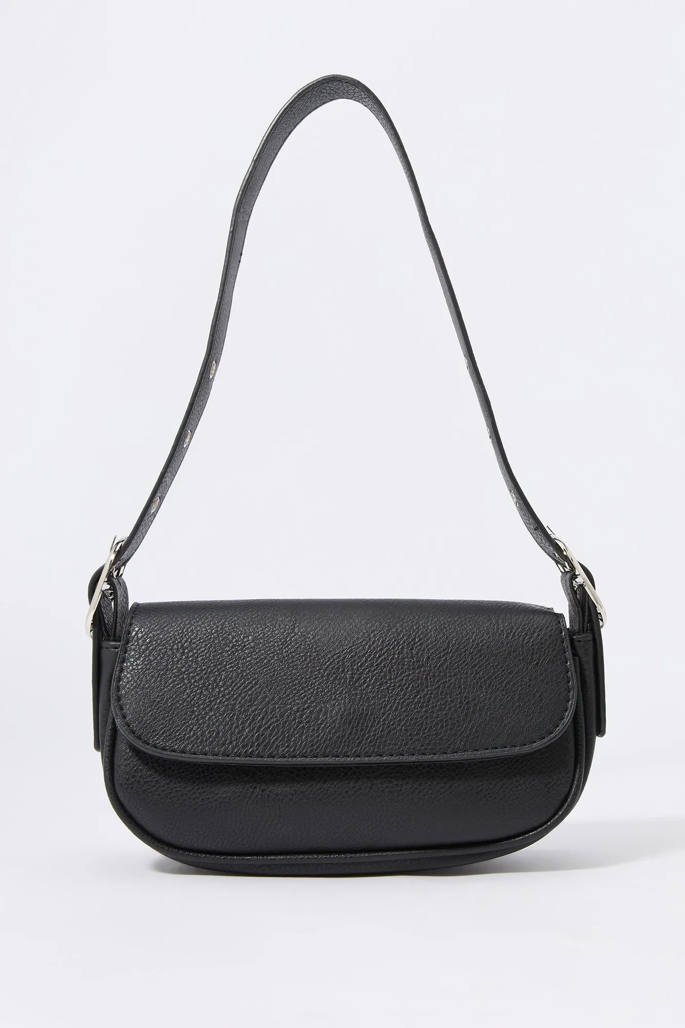 Faux Leather Adjustable Strap Purse sold by Urban Planet product image thumbnail 5