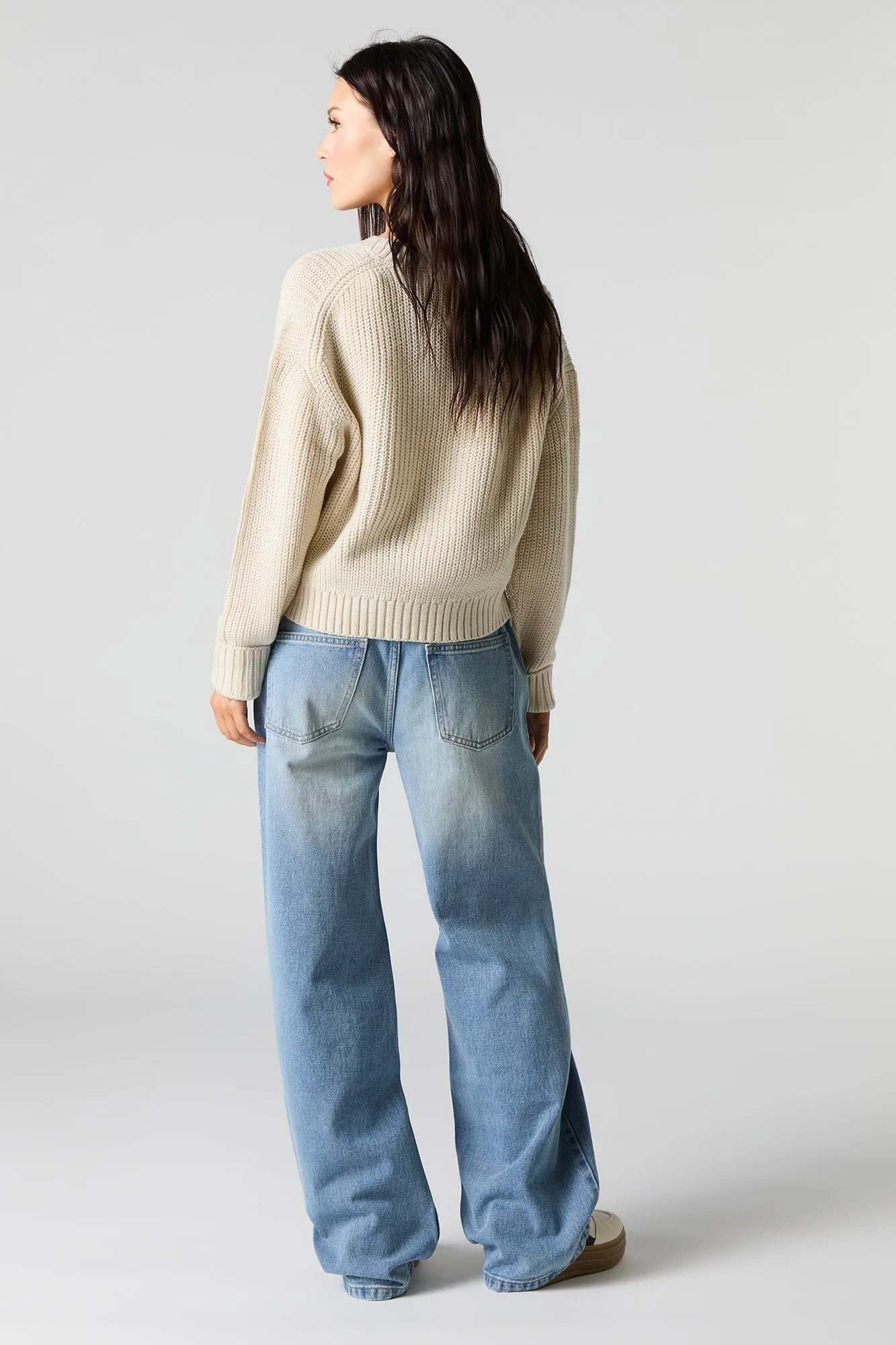 Jean de planchiste taille basse délavé vintage moyen sold by Urban Planet product image thumbnail 3