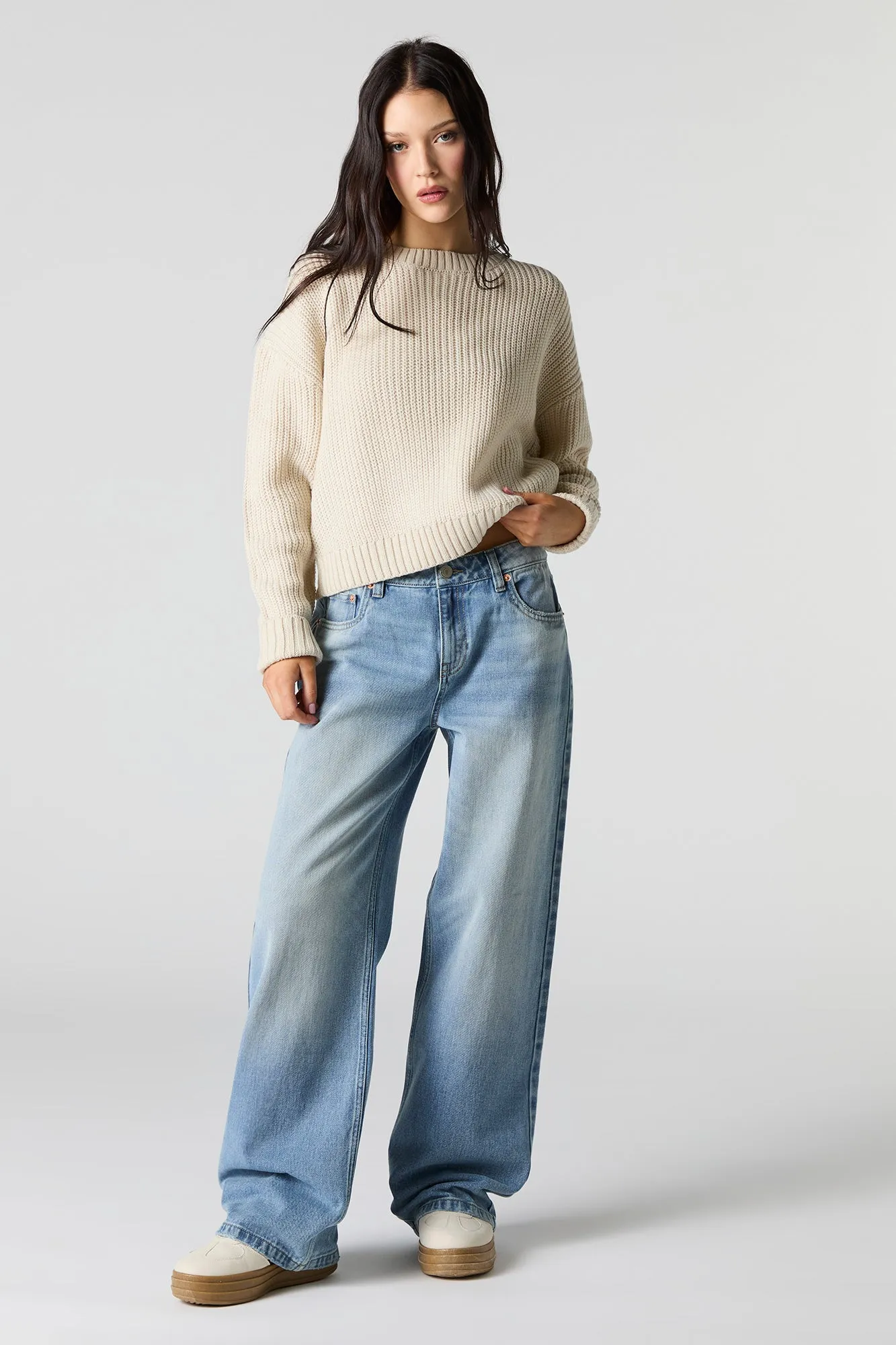 Jean de planchiste taille basse délavé vintage moyen sold by Urban Planet