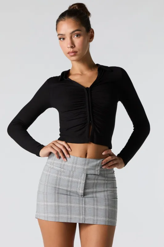 Extended Waistband Mini Skort sold by Urban Planet