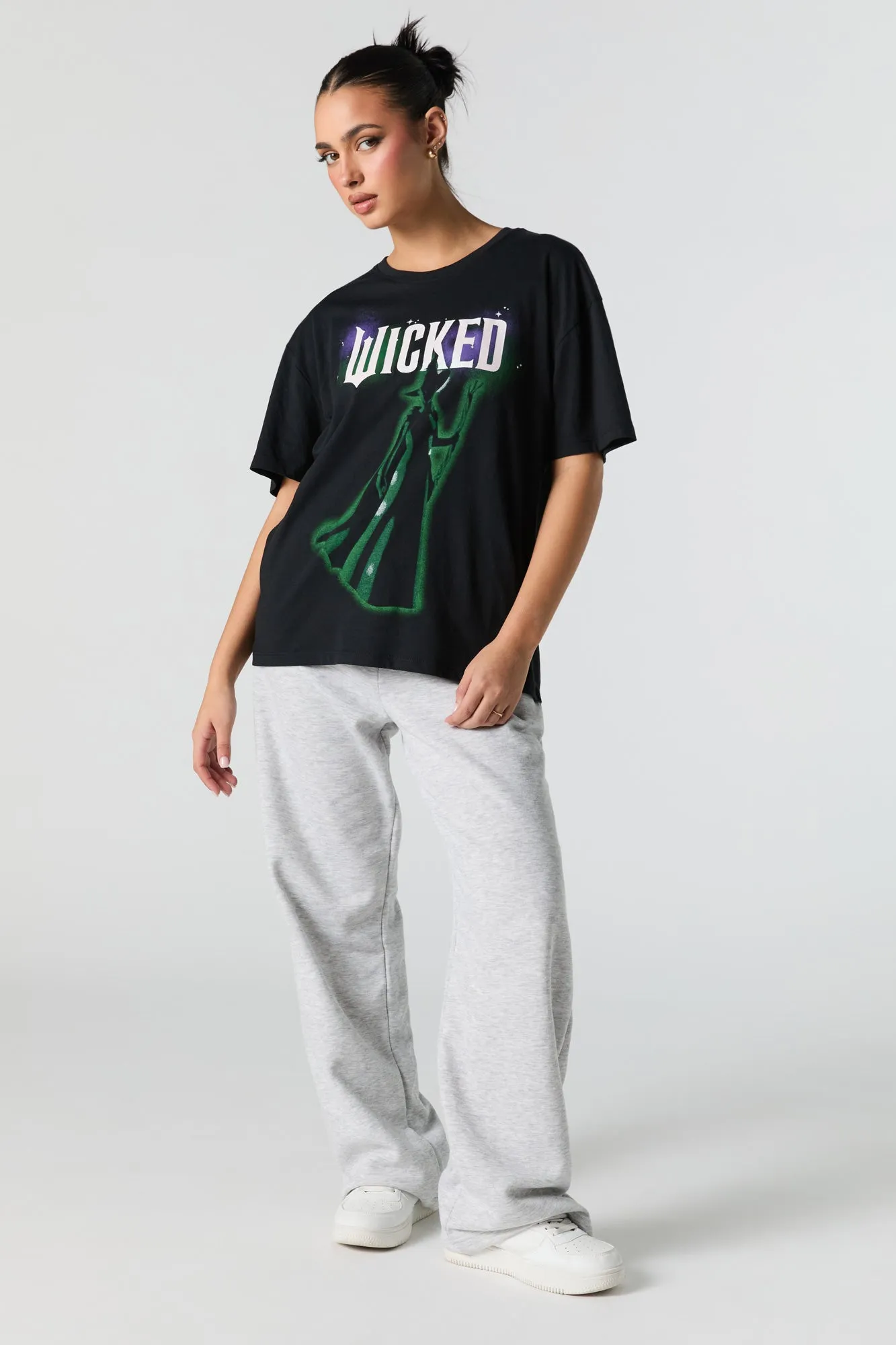Wicked Graphic Boyfriend T-Shirt sold by Urban Planet product image thumbnail 3