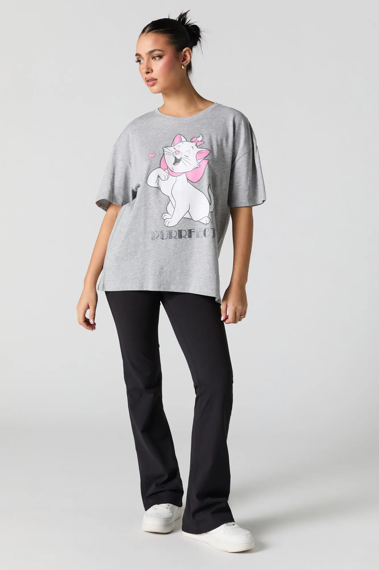 Marie Graphic Boyfriend T-Shirt sold by Urban Planet product image thumbnail 3