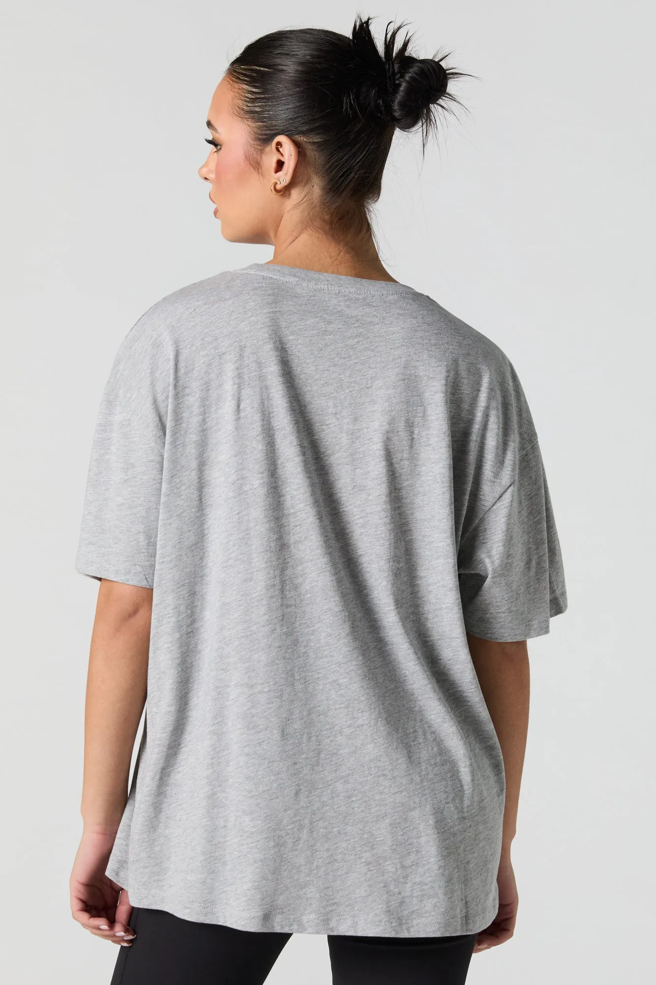 Marie Graphic Boyfriend T-Shirt sold by Urban Planet product image thumbnail 2