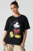 Mickey Mouse Graphic Boyfriend T-Shirt sold by Urban Planet
