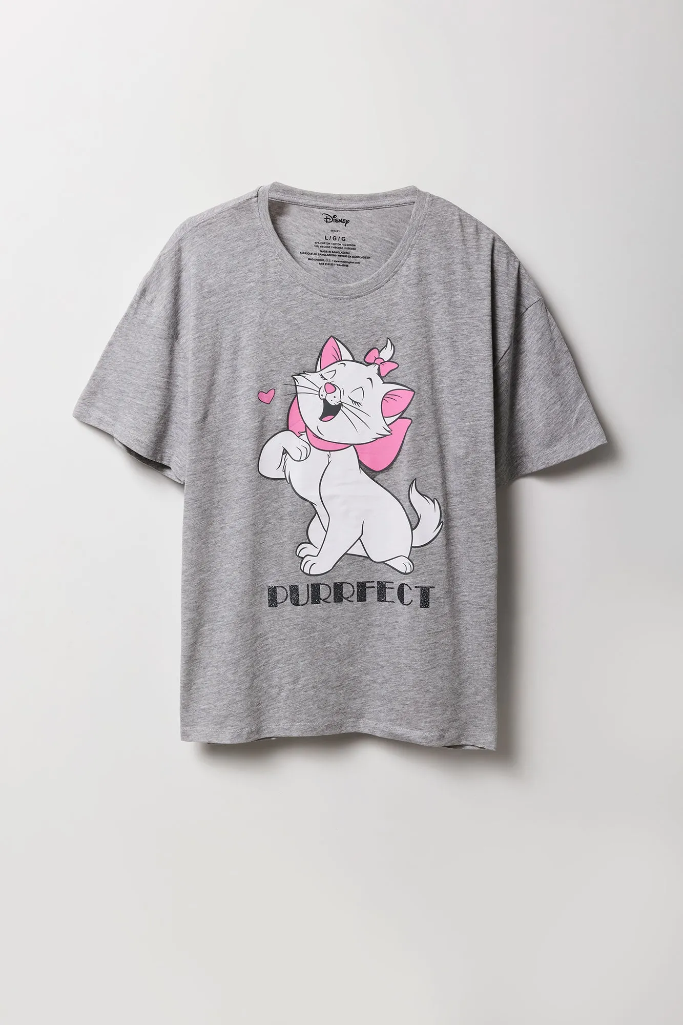 T-shirt coupe garçonne à imprimé Marie sold by Urban Planet product image thumbnail 4