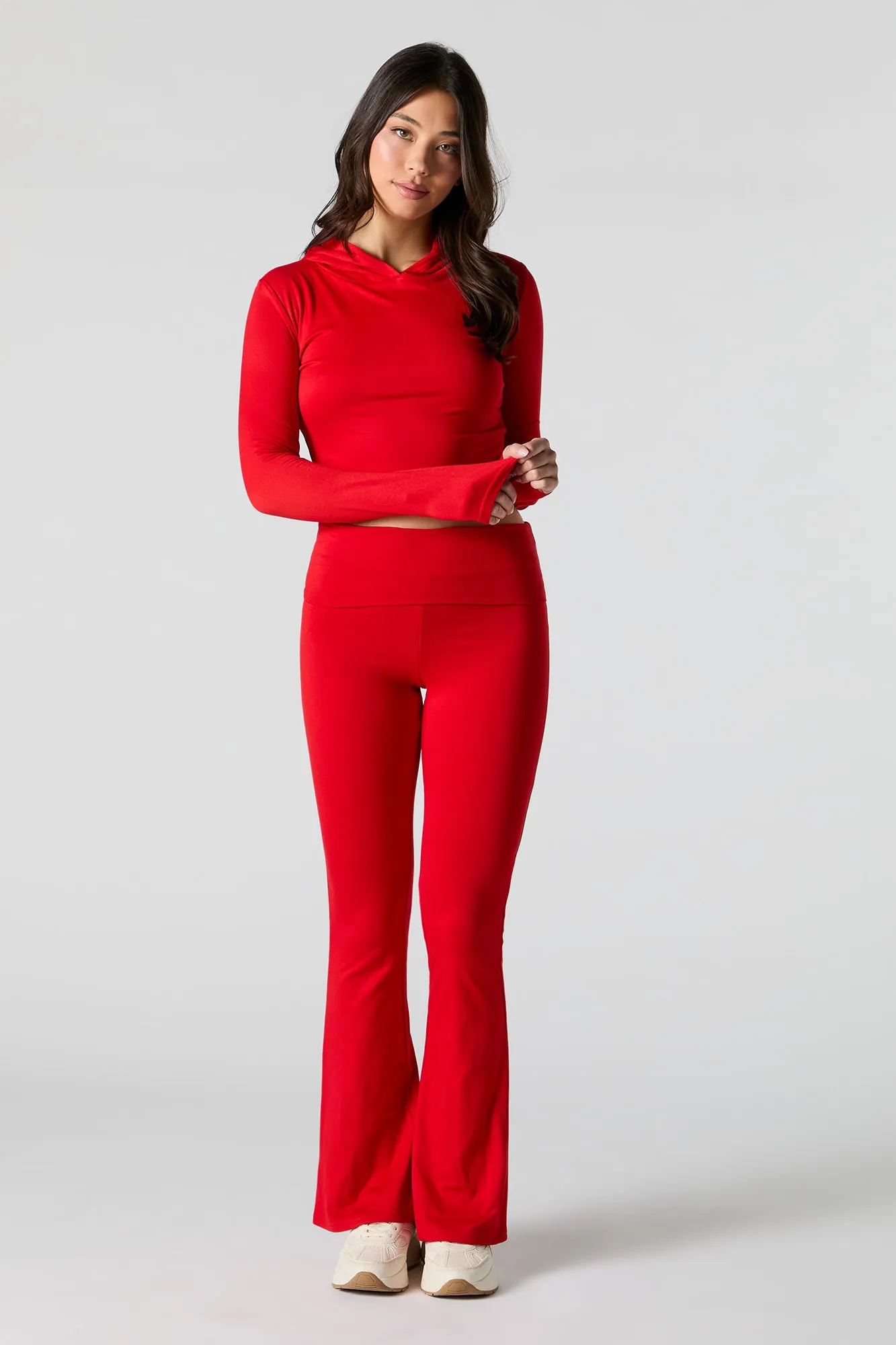 Active Soft Cropped Hoodie sold by Urban Planet product image thumbnail 3