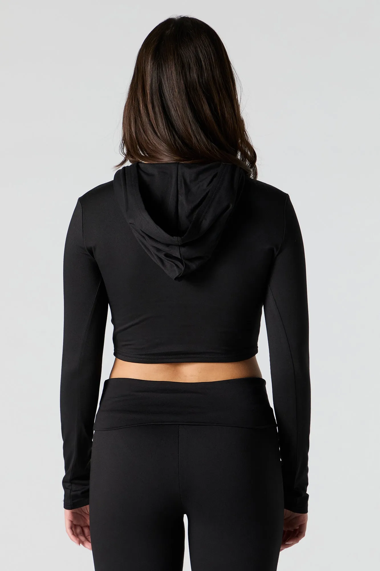 Active Soft Cropped Hoodie sold by Urban Planet product image thumbnail 5