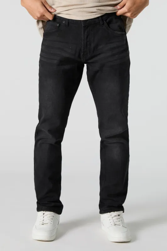 Black Wash Athletic Jean sold by Urban Planet