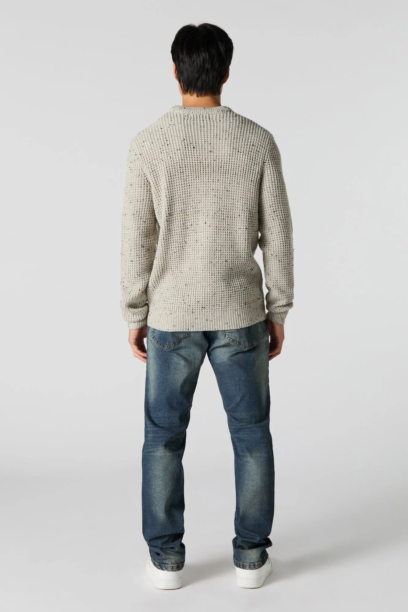 Jean à jambe droite délavé vintage foncé sold by Urban Planet product image thumbnail 3