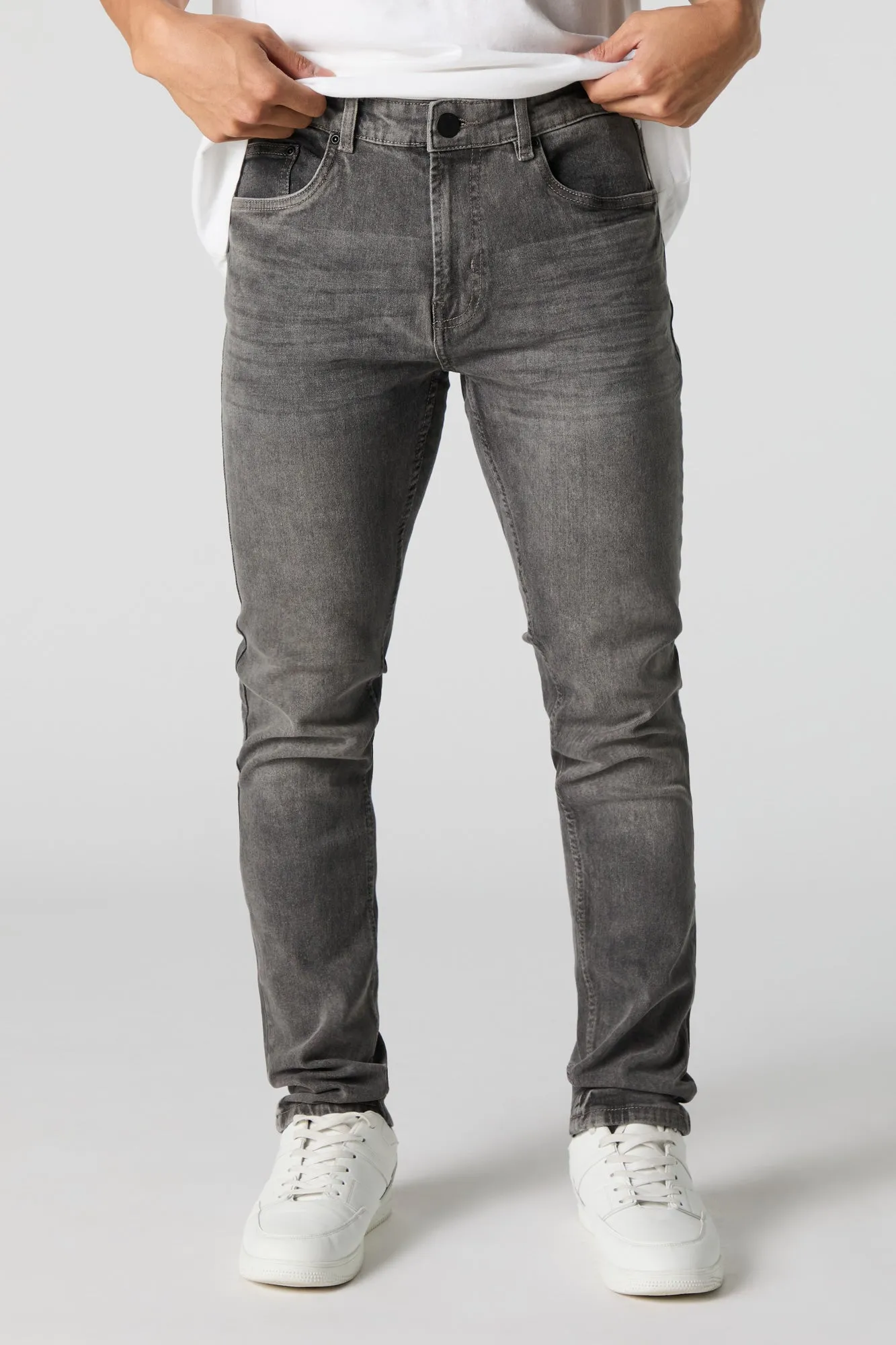 Grey Wash Slim Jean sold by Urban Planet