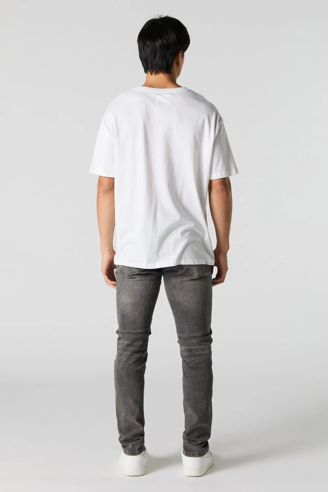 Grey Wash Slim Jean sold by Urban Planet product image thumbnail 3