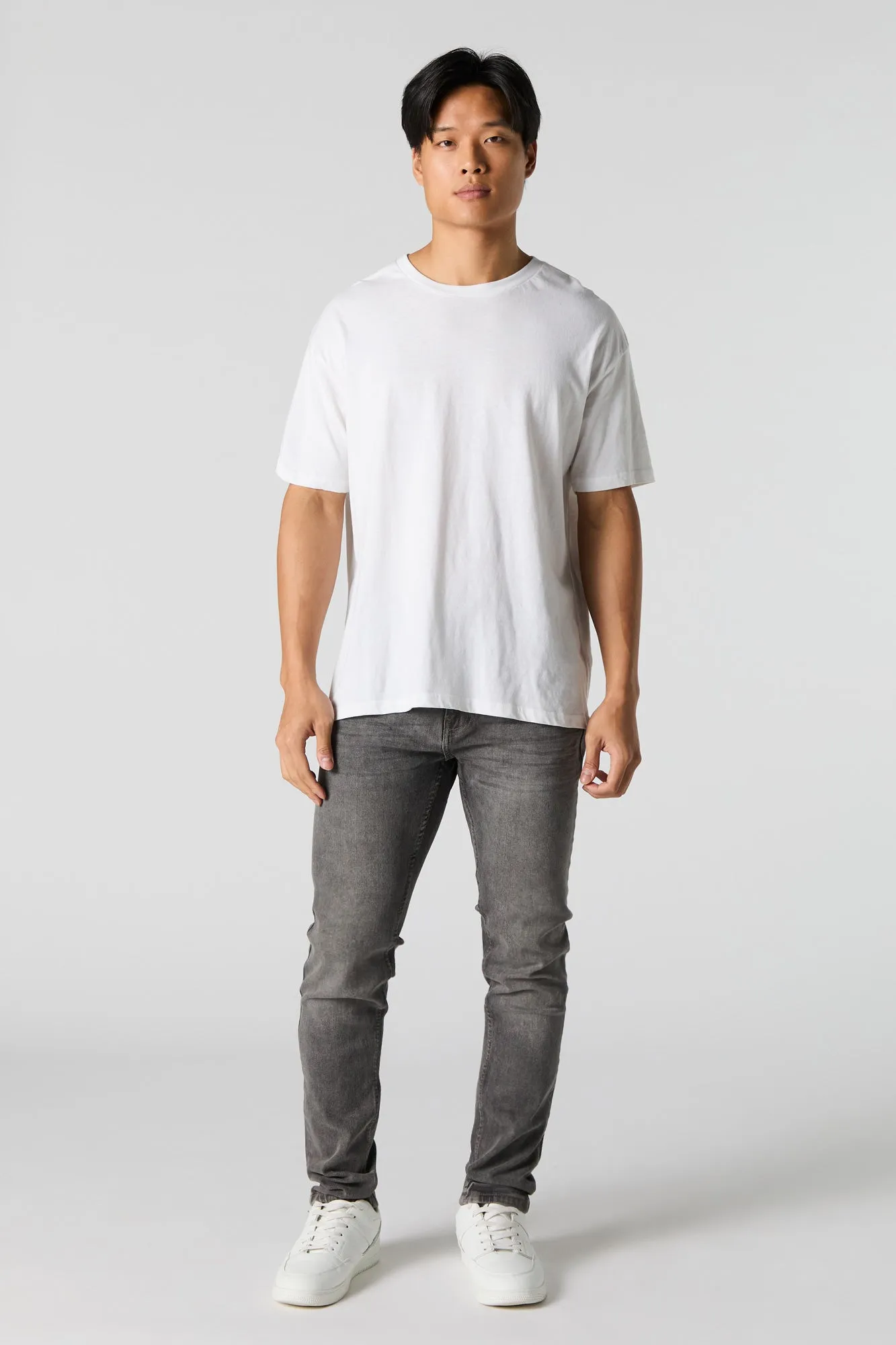 Grey Wash Slim Jean sold by Urban Planet product image thumbnail 2