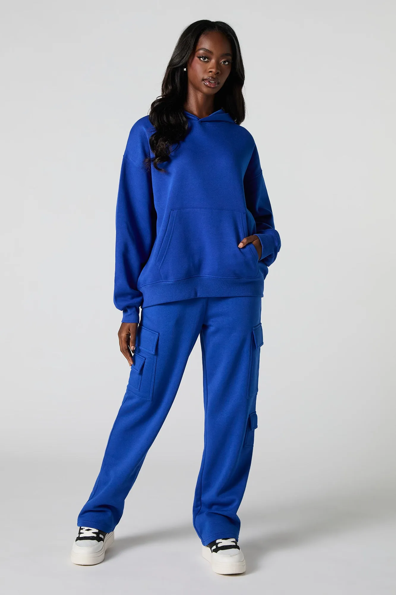Fleece Cargo Sweatpant sold by Urban Planet