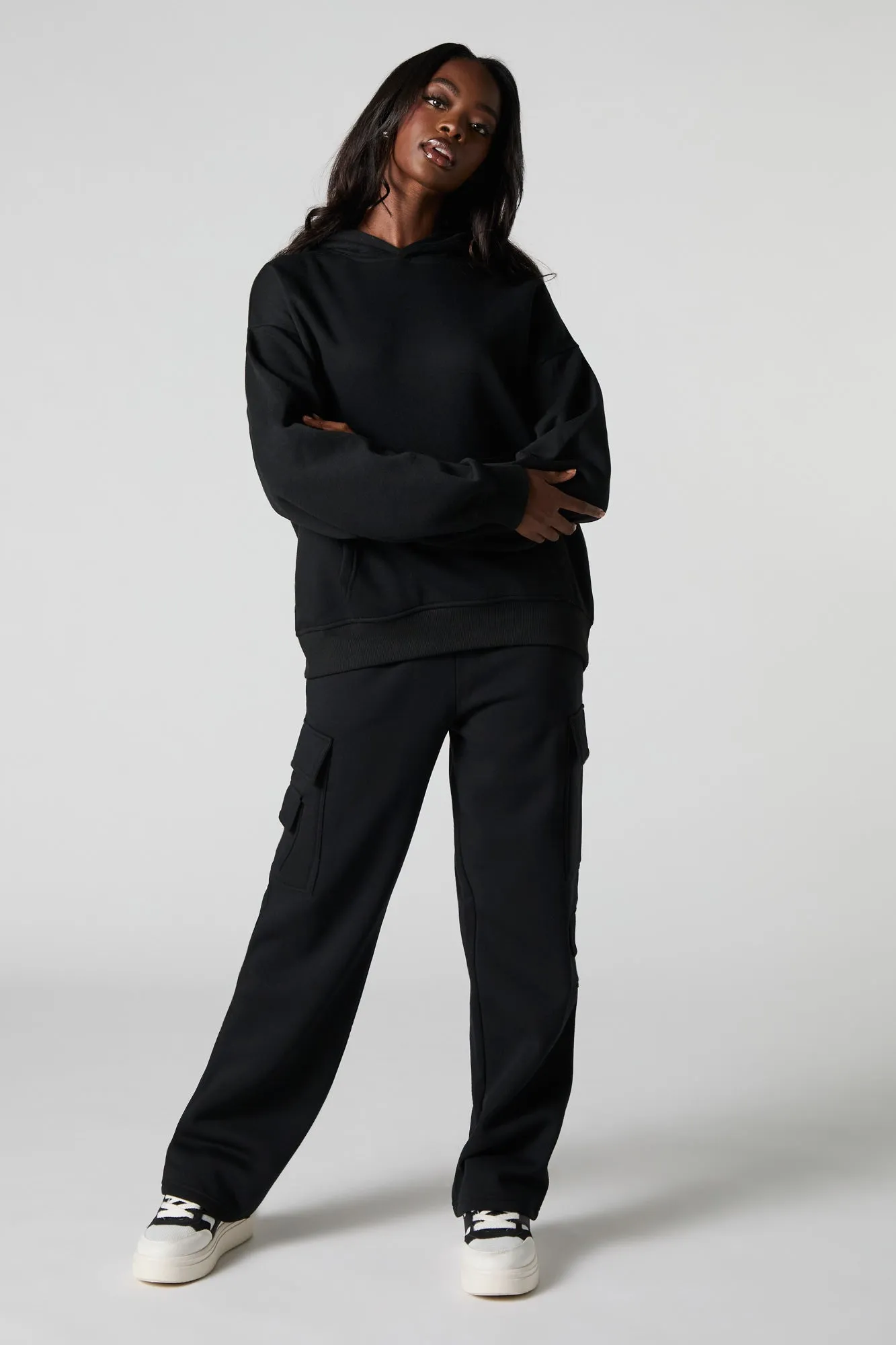 Fleece Cargo Sweatpant sold by Urban Planet product image thumbnail 4
