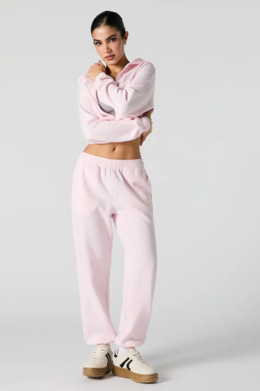 Jogger en molleton à revers uni sold by Urban Planet