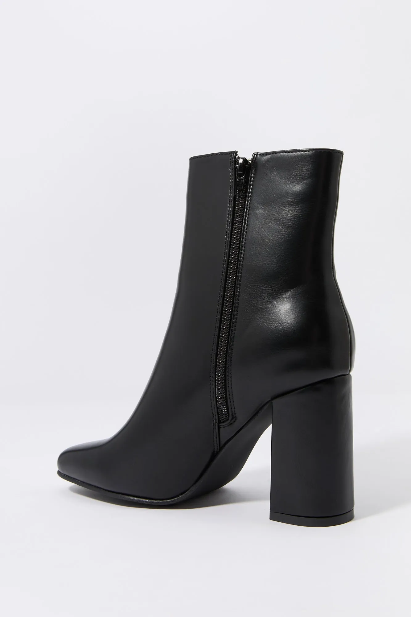 Faux Leather Ankle Booties sold by Urban Planet product image thumbnail 3